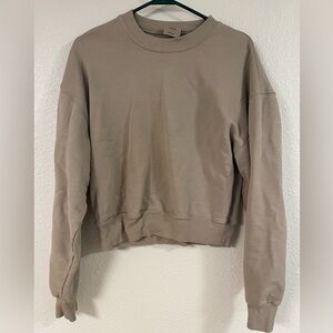 Skims cropped sweatshirt